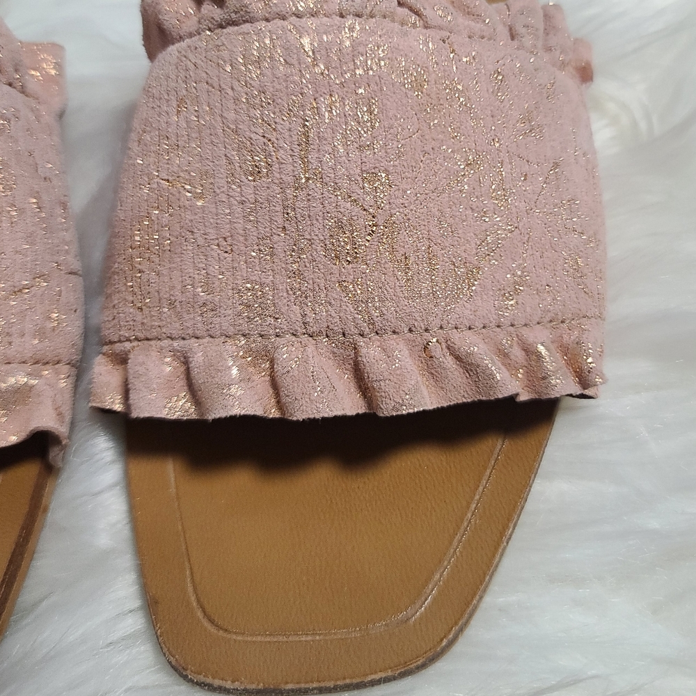 Lewit Cassandra Ruffle Slides - image 7